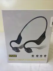 TouchBone DG08 Black Bluetooth Wireless Bone Conduction Open Ear Headphones