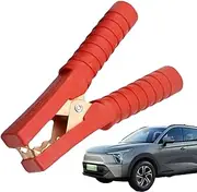 Battery Clamps - Alligator Clips Battery Crocodile Electrical Test Clamps - Heavy Duty Battery Charger Crocodile Clamps Insulated For Car Boat Vehicle