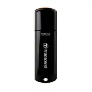 Transcend JetFlash 700 128GB USB 3.1 Gen 1 Flash Drive - Black (TS128GJF700)