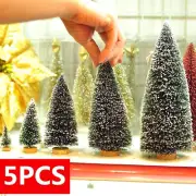 5 x Mini Simulate Christmas Tree Xmas Party Small Pine Tree Home Table Top Decor