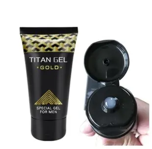 康康樂 俄羅斯 TITAN GEL GOLD 按摩膏 俄羅斯泰坦凝膠 金色加強版50g/條-kc