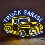 24"x16" Pickup Truck Garage Handmade Gift Display Beer Custom Neon Sign Store
