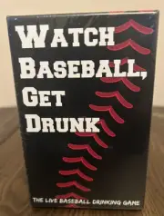 Falling Whale Games Board Games Watch Baseball, Get Drunk Box SW (New)