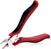 Diagonal Cutting Pliers Side Nippers 4 Inch Micro Wire Cutters Precision Plastic