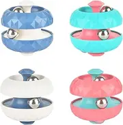 Fidget Hand Spinner Sensory Toys, Rotating Cube Bead Orbit Ball Maze Ball, Track Pinball Finger Spinner, Fidget Cubes Top Spinning Toy, Anxiety Relief Fingertip Gyro Toy for Adults Kids