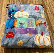 Disney Stitch Bedding Blanket Stitch Plush Throw Blanket Fall/Autumn Theme