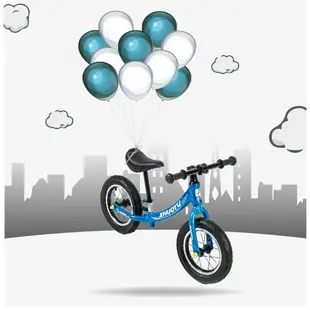 BIKEONE MINI17鋁合金平衡自行車12吋學步車滑步車童車打氣胎控制方向三色選擇