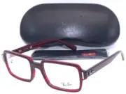 NEW RAY-BAN RB 5473 8054 BENJI BURGUNDY/BLACK STRIPES AUTHENTIC EYEGLASSES 52-20