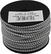 T.W Evans Cordage SC-108-100 1/8-Inch by 100-Feet Elastic Bungee Shock Cord