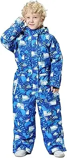 [7HAHA3] Baby One-Piece Ski Suit Children's Snowsuit Snowboard Ski Kids Warm Waterproof & Windproof Coat