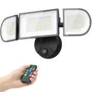 iMaihom 100W Dusk to Dawn Outdoor Lighting with Remote Control, 9000LM Flood ...