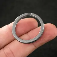 在飛比找樂天市場購物網優惠-散裝 鈦合金高品質鑰匙圈環創意個性汽車鎖匙扣掛件DIY材料配