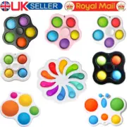 Kids Fidget Toys Push Pop It Bubble Sensory Relief Stress Autism Special Needs
