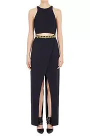 Sass and Bide The New Establishment Cut Out Coloumn Dress RRP $790 Size 44-14.