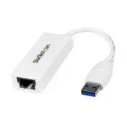 StarTech USB 3.0 to Ethernet Adapter - White