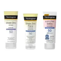 在飛比找蝦皮購物優惠-Neutrogena Sheer Zinc Pure & F