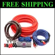 Superior 0 Gauge Car Amp Wiring Kit for 3000W Audio System - Ultimate Upgrade
