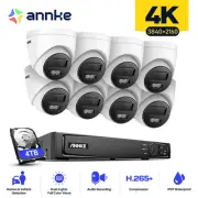 ANNKE 16CH 4K POE Video Security System with 8MP Weatherproof IP Cameras