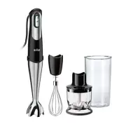 Braun MQ 725 MultiQuick 7 Immersion Hand Blender in Black/ Silver