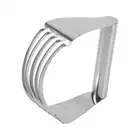 New Kitchen Craft Stainless Steel Pastry Dough Cutter Blender Mixer Whisk Baking