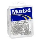NEW Mustad Kirby Openeye Hook 25 Pack By Anaconda
