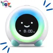 Mella Sleep Trainer - Night Light, Sound Machine Wake Alarm Clock for Toddlers