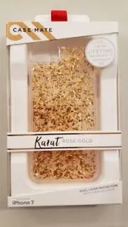 NEW Authentic Mate Karat Case - Silver/Rose Gold for Apple iPhone 6/6S/7/8/SE 2