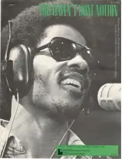 STEVIE WONDER "YOU HAVEN'T DONE NOTHIN" SHEET MUSIC-PIANO/VOCAL/CHORDS-1974-NEW!