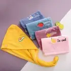 Soft Microfiber Girls Hair Towel Super Absorbent Quick Drying Magic Shower #b