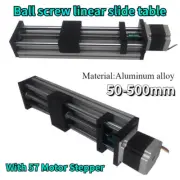 Linear Guide Stroke Stage CNC Rail Motion With 57 Motor Stepper Slide Actuator