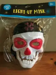 Brand New Greenbrier Plastic Light Up Mask