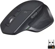 Logitech MX Master 2S Wireless Mouse – Use on Any Surface, Hyper-Fast Scrolling,