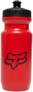 Fox Racing Fox Head Base Water Bottle, Leak Proof Cap, Hands-Free Valve, BPA Free Red