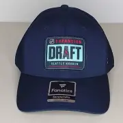 Authentic Seattle Kraken NHL Expansion Draft Cap Medium-Large Flex Stretch Fit