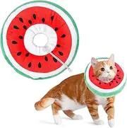 Cat Cone Recovery Collar - Soft, Adjustable, Protective After Surgery - Comfortable Lightweight Elizabethan Collar for Kittens - Prevents Licking Wounds