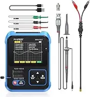 DSO-TC3 Oscilloscope 3-in-1 Handheld Oscilloscope DDS Signal Generator Transistor Tester Portable Oscilloscope 500Khz Bandwidth 10MSa/s Sampling Rate, 6 Types of Waveforms, Transistors Measure