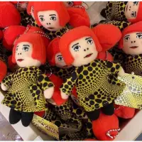 在飛比找蝦皮購物優惠-日本🇯🇵草間彌生の黄樹 娃娃吊飾