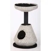 Cat Life Recycled Newspape Hide-Away with Lounge Tower