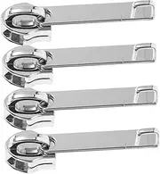 LIFKOME 4pcs Luggage Locks Suitcase Zipper Pulls Anti-Explosion Zipper Head Replacement for Suitcase Luggage
