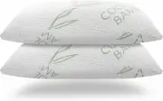 Orthopedic Memory Foam Contour Sleep Pillow Cervical Neck Support Bamboo Cover