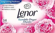 Lenor Sparkling Bloom Fabric Conditioner Tumble Dryer Sheets (Pack of 34)