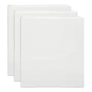 3x Marbig PP Clearview 4 D-Ring 38mm A4 Insert Binder File Paper Organiser White