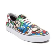 Nintendo and Vans Era Mario and Friends Skate Shoe Mario/Luigi Multi NES Men's