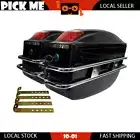 Side Hard Trunk Saddle Bags For Suzuki Boulevard M109R Limited Edition 2011-2013