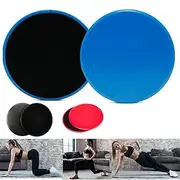 DMX INTL Premium Quality Gliding Sliding Discs Dual Sided Core Sliders for Gym Home Yoga Abs Leg Fitness Full Body Exercise Workout Training Slide (Pair)