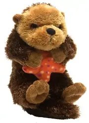NEW PLUSH SOFT TOY 16264 Hug Ems Hug'Ems Sea Otter 7" 17cm Wild Republic
