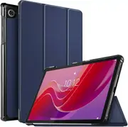 For Lenovo Tab M11 Case Folio Leather Smart Magnetic Flip Stand Case Cover (Navy Blue)