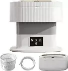 11.5L Mini Folding Washing MachinePortable Foldable Washing Machine with Drain B