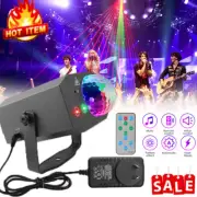 1024 Patterns Laser Projector LED RGB Stage Light Disco Home Xmas Party Lights