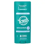 Tom's of Maine, Aluminum Free Deodorant, Unscented, 3.25 oz (92 g)